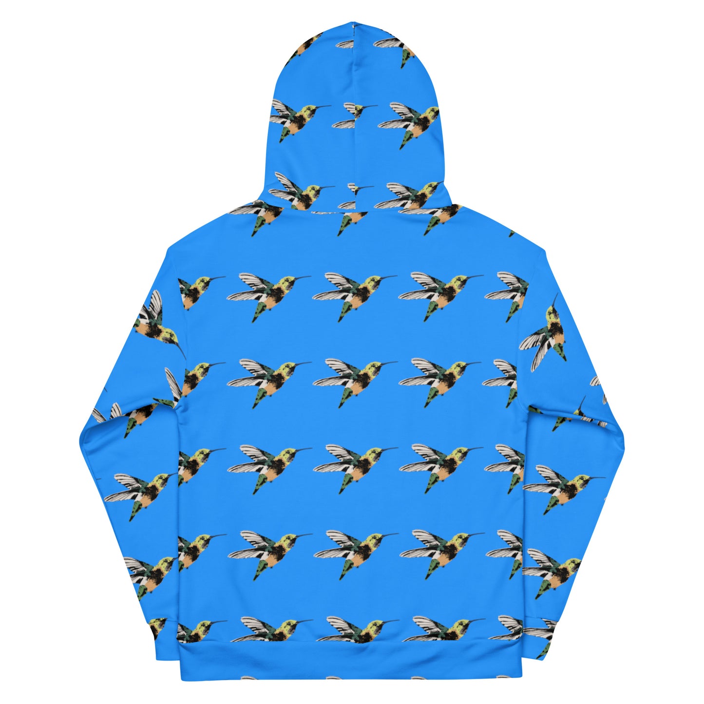 Hummingbird Print Unisex Hoodie