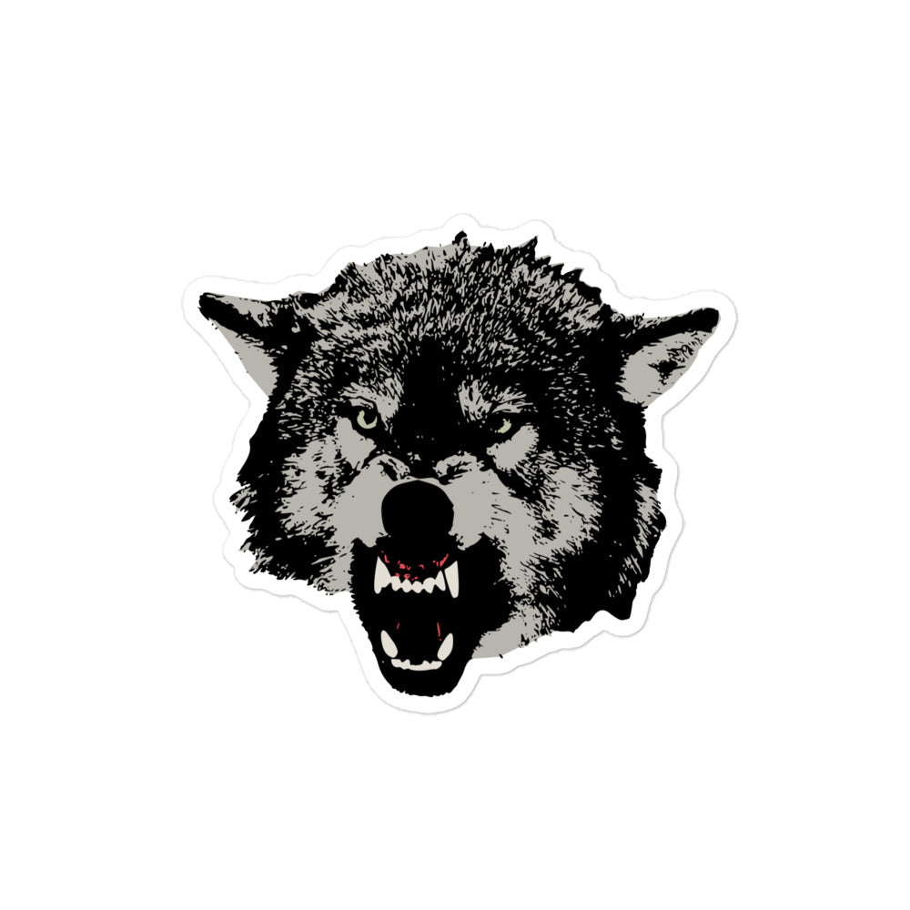 Wolf Bubble-free stickers