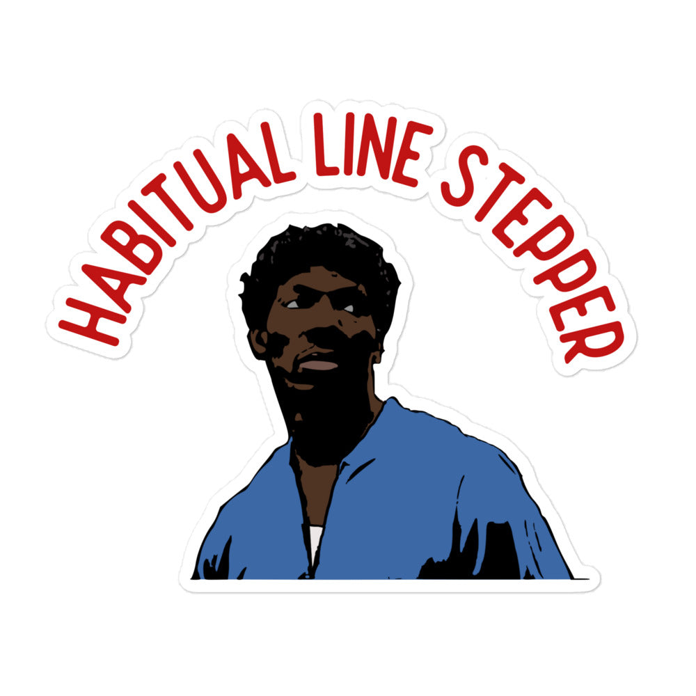 Habitual Line Stepper Bubble-free stickers