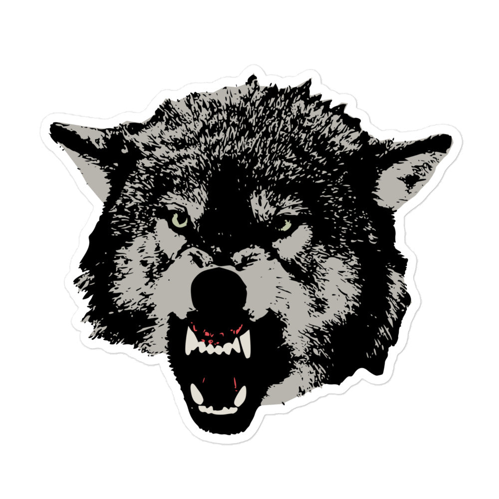 Wolf Bubble-free stickers