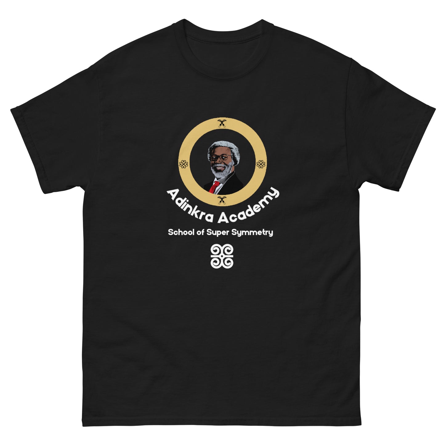 Adinkra Academy School of Super Symmetry Men's classic tee