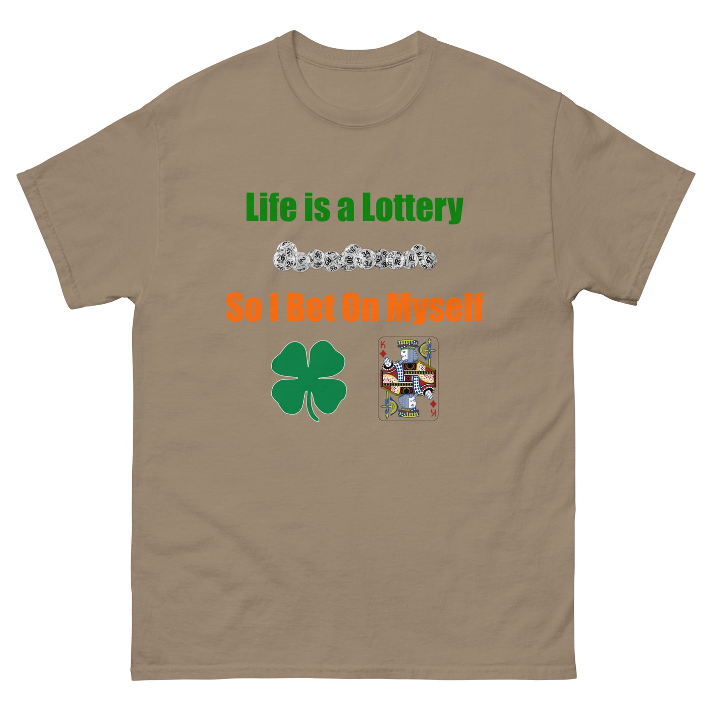 Life is a Lottery Men's classic tee