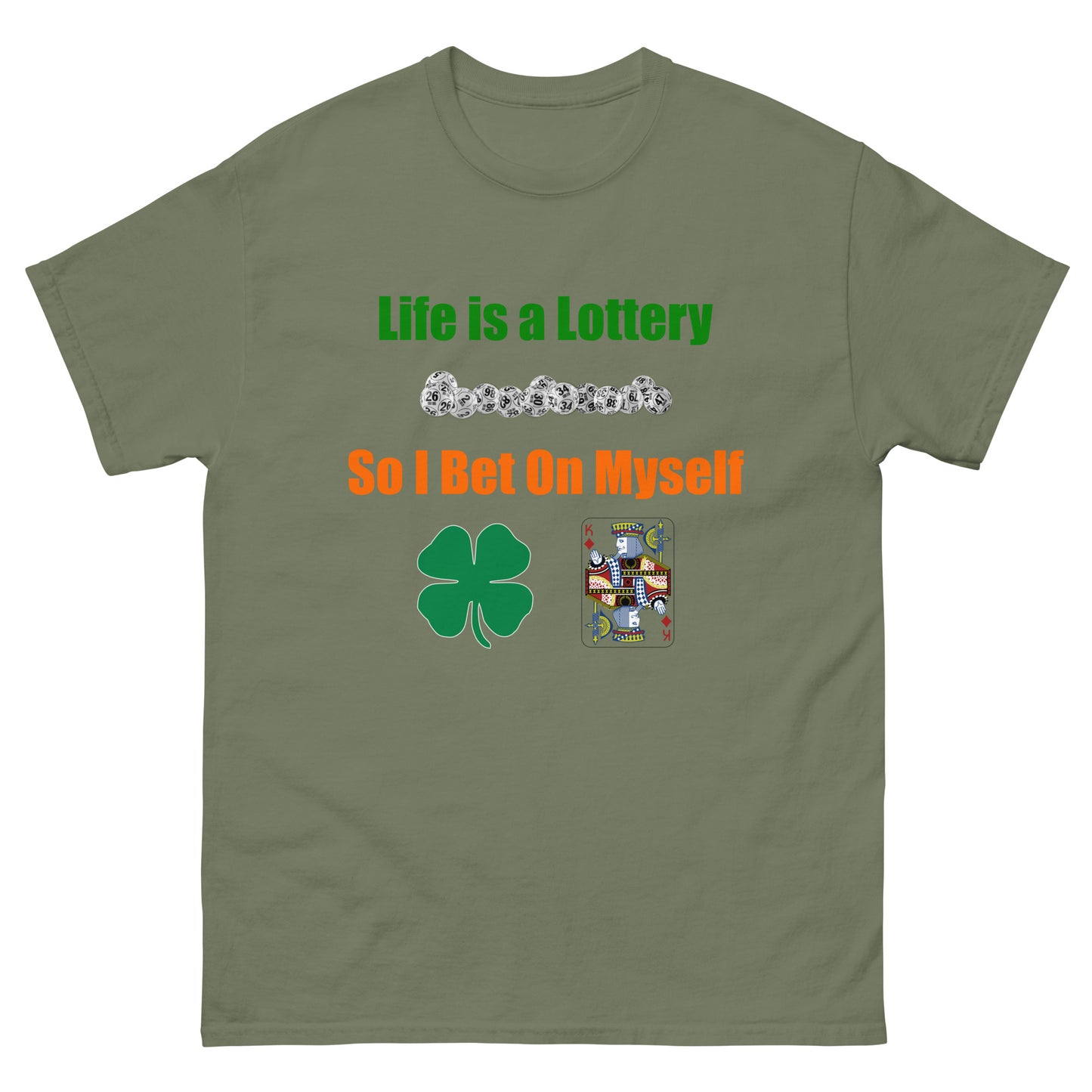 Life is a Lottery Men's classic tee