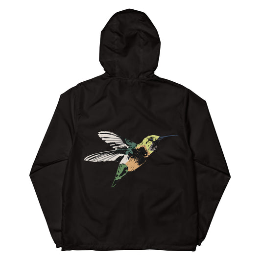 Hummingbird Unisex lightweight zip up windbreaker