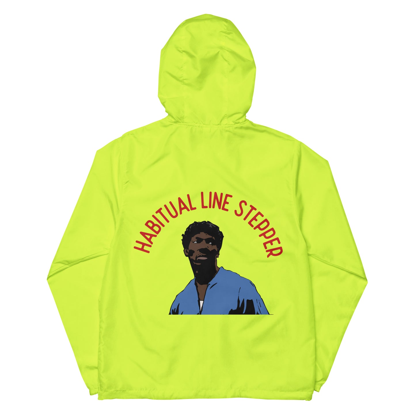 Habitual Line Stepper Unisex lightweight zip up windbreaker