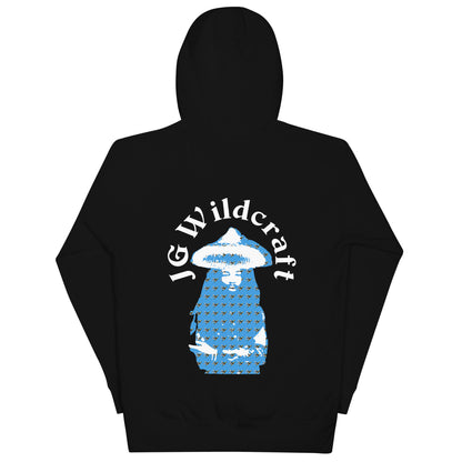 Hummingbird Print Wizard Unisex Hoodie